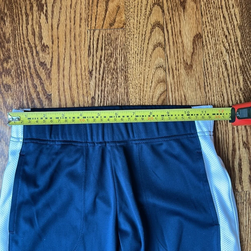 Kids Nike Dri-Fit Navy and White Athletic Pants, Size Small